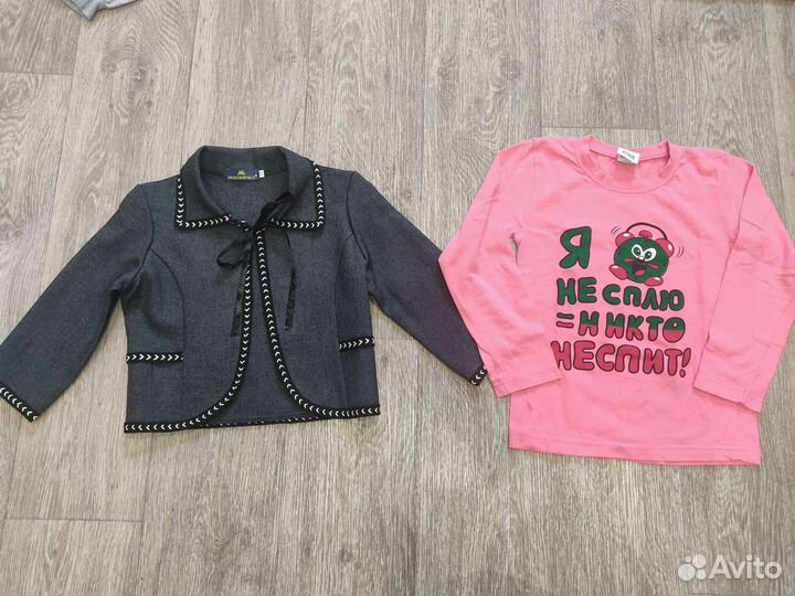 Одежда для девочки пакетом 116 122 на 5-7 лет