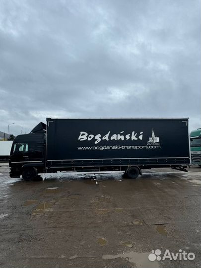 Тентованный грузовик MAN TGL 12.250, 2021