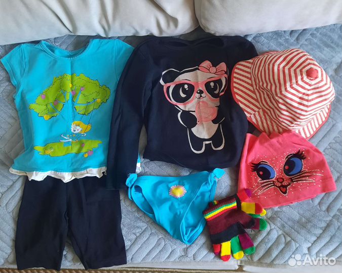 Вещи пакетом на девочку