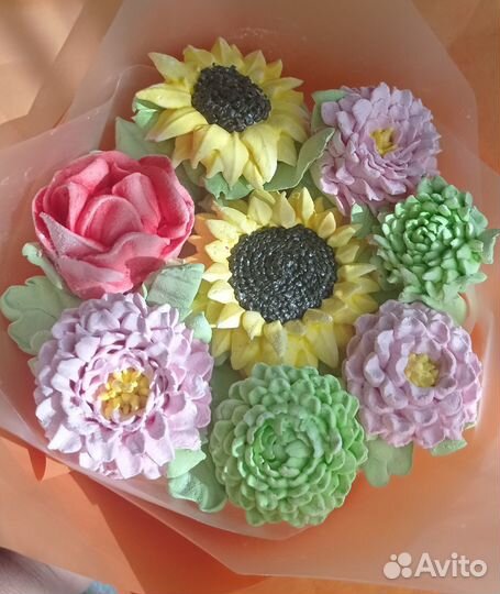 Съедобные букеты из зефира для праздника