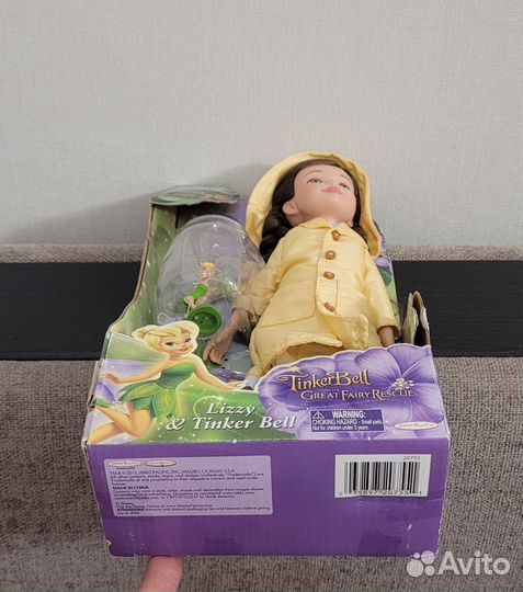 Кукла Лиззи с феечкой Динь