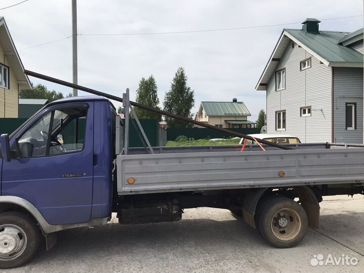 Грузоперевозки газель открытая бортовая