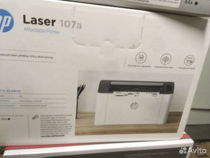 Принтер лазерный HP Laser 107a черно-белый