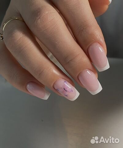 Маникюр с покрытием гель-лаком