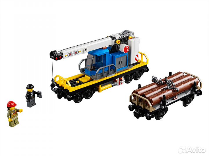 Lego City Trains Товарный поезд 60198