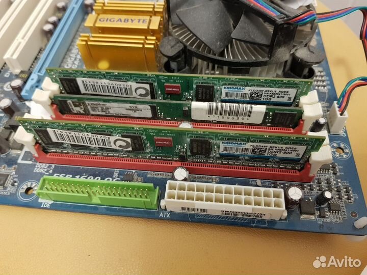 Материнская плата 775 ddr2