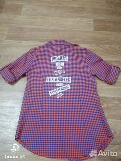 Рубашка для девочки 104 110