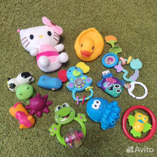 Игрушки, Погремушки пакетом