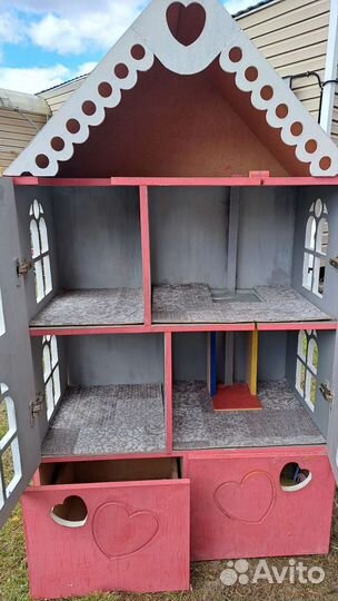 Детский деревянный домик