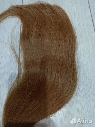 Волосы натуральные на капсулах новые