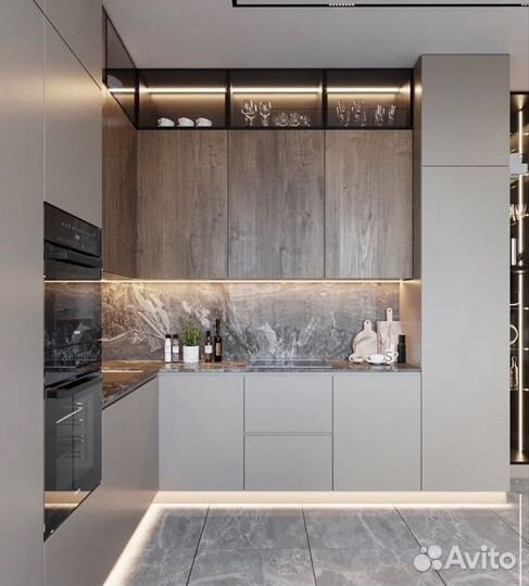 Кухня встраиваемая на заказ
