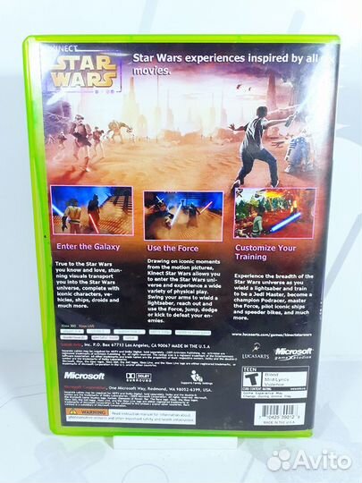 Диск для Xbox 360 Kinect Star Wars (Kinect) б/у