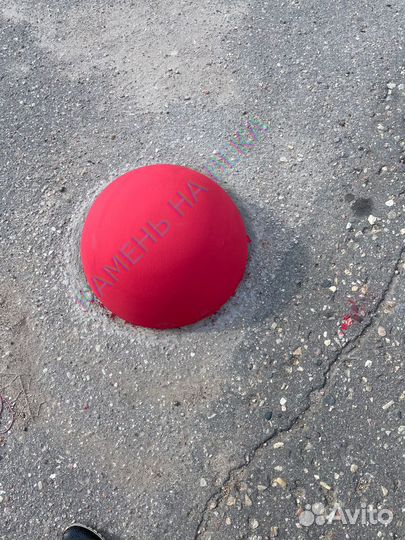 Полусфера бетонная 400х200 мм