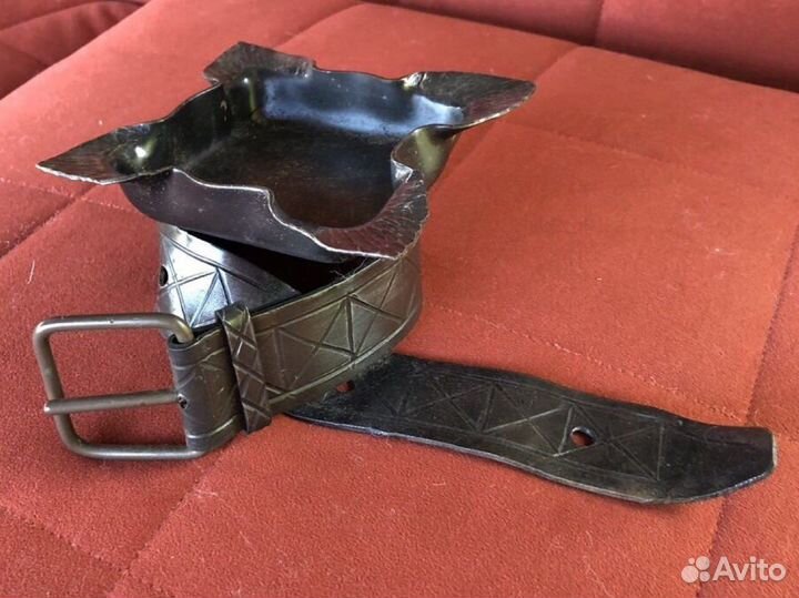 Пепельница ремень, художественная ковка