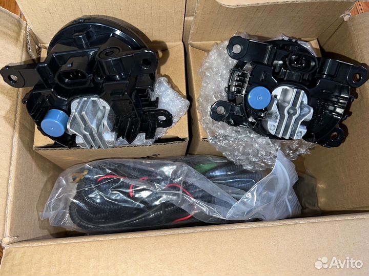 LED птф противотуманные фары Паджеро 4