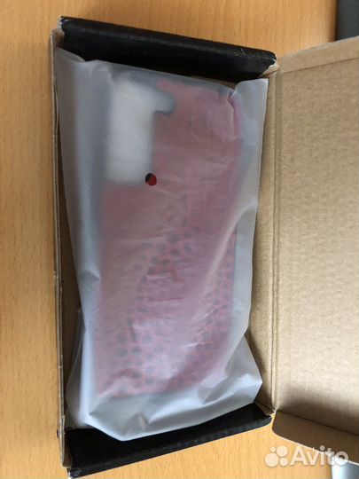 Чехол Samsung S22 натуральная кожа