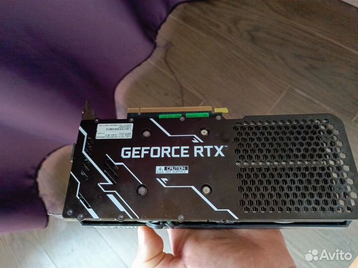 Видеокарта rtx 3060ti palit