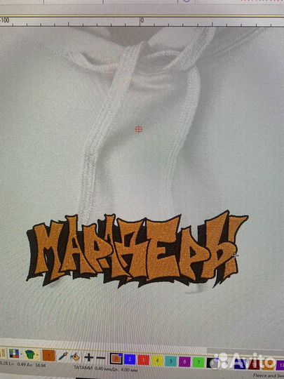 Дизайн машинной вышивки