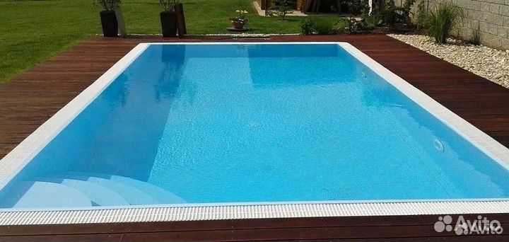 Пластиковый бассейн