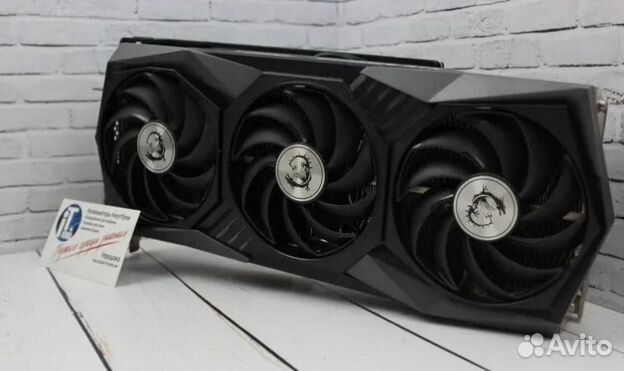 MSI RTX 3070 gaming X Trio (+гарантия 6 месяцев)