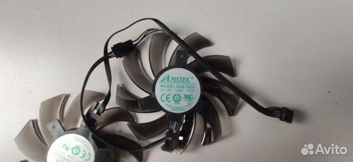 Вентиляторы для видеокарты Palit 1060