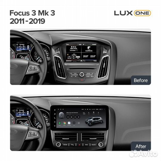 Магнитола Форд Фокус 3 2011-2019 Teyes LUX ONE