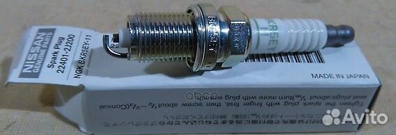 Свеча зажигания nissan 224012J200 nissan