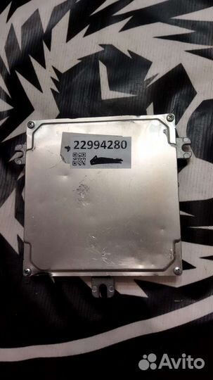 Блок управления двигателем Honda 37820pwaj56