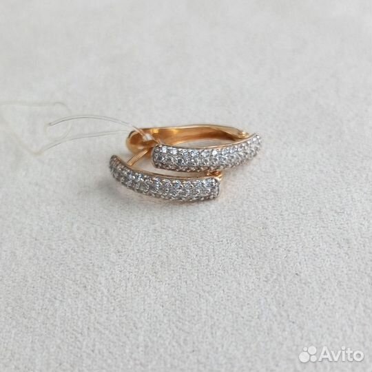 Золотые серьги 585 пробы. Арт.152