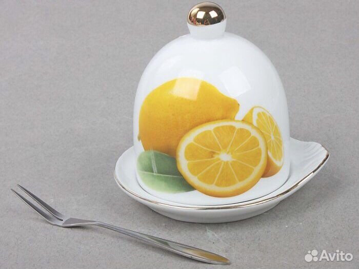 Подставка для лимона крышечка