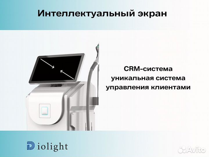 Лазерный аппарат diolight UltraOne 1800dp, рассрочка