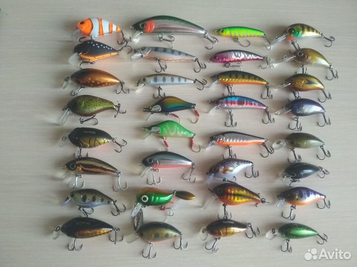 Воблеры кренки/минноу