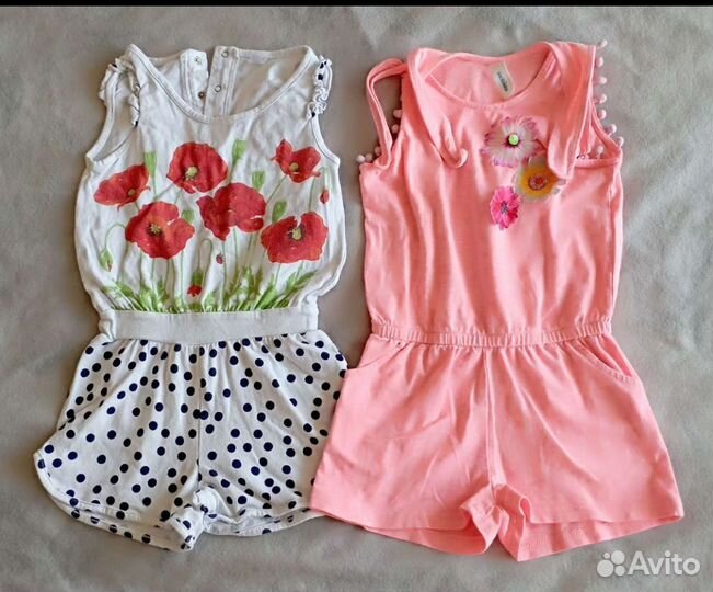 Комбинезон летний для девочки 104-110