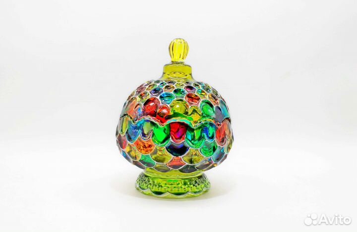 Сахарница ваза с крышкой.Подарок