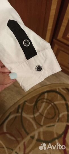 Рубашка школьная белая