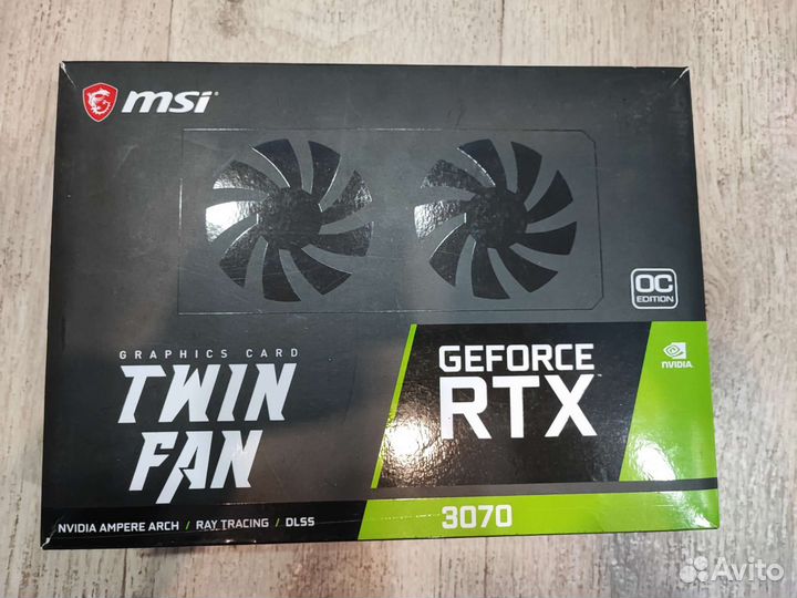 Видеокарта MSI RTX 3070