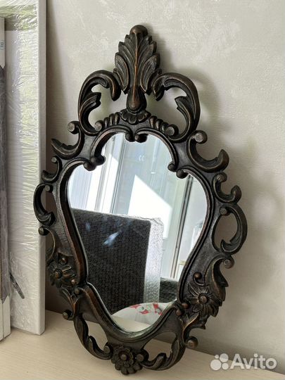 Винтажное фигурное зеркало СССР