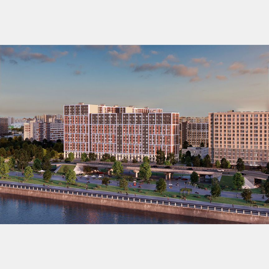 3-к. апартаменты, 82,1 м², 13/17 эт.