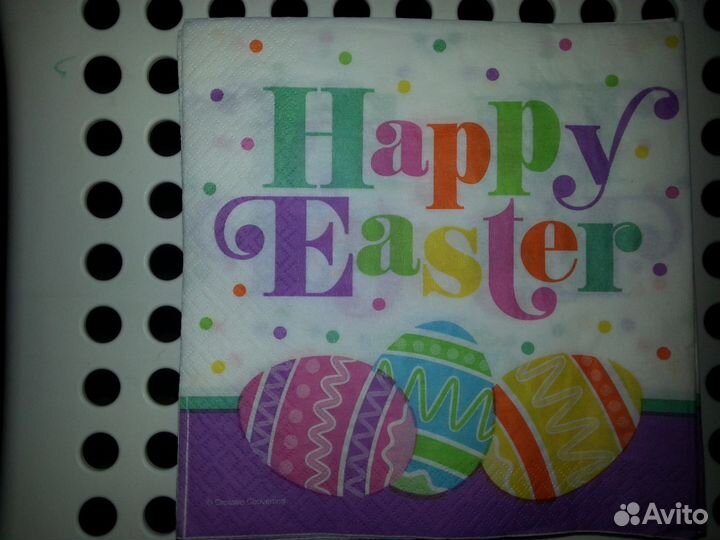 Салфетки весна. Пасхальные. Орнамент