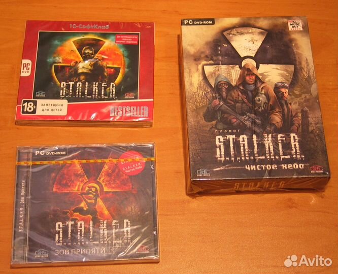 Stalker чистое небо Коллекционное издание
