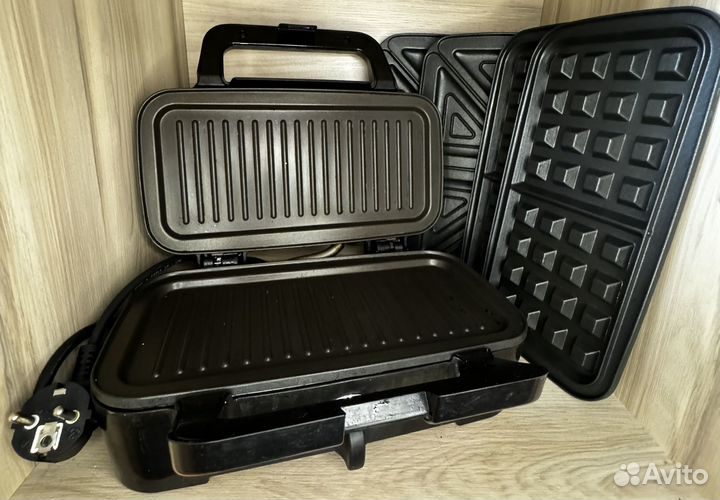Электрогриль gfgril GF-085 (гриль,вафли,тостер)