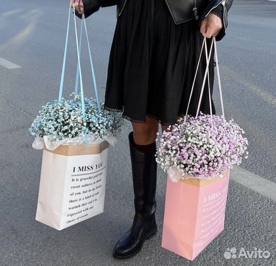 Стильные букеты гипсофилы