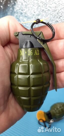 Зажигалка с турбо пламенем Граната