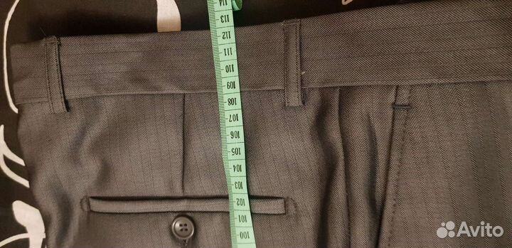 Брюки школьные серые