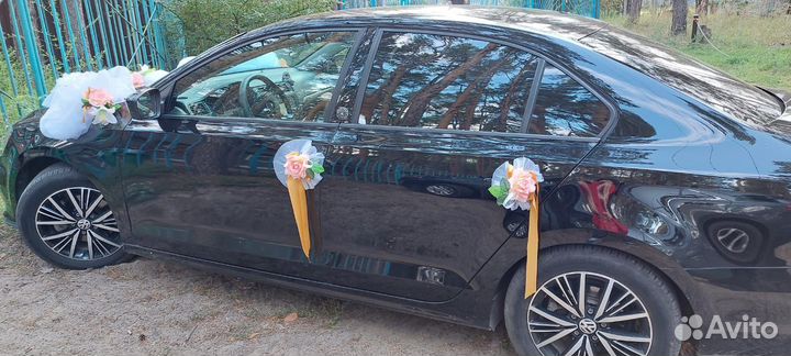 Украшение на машину свадебные