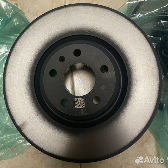 Оригинальные передние тормозные диски VAG - 301AN