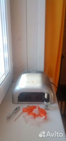 Лампа+Маникюрные инструменты