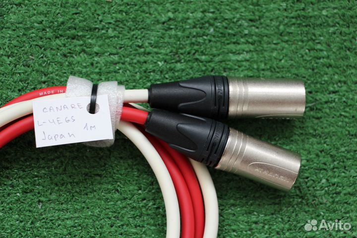 2XLR Canare разной длины, Япония