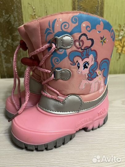 Сапоги для девочки 22 размер