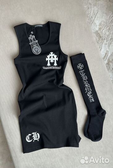 Платье Chrome Hearts